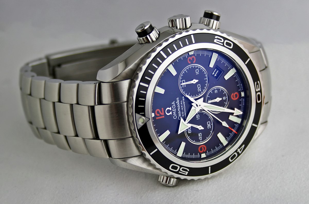 Silver wristwatch